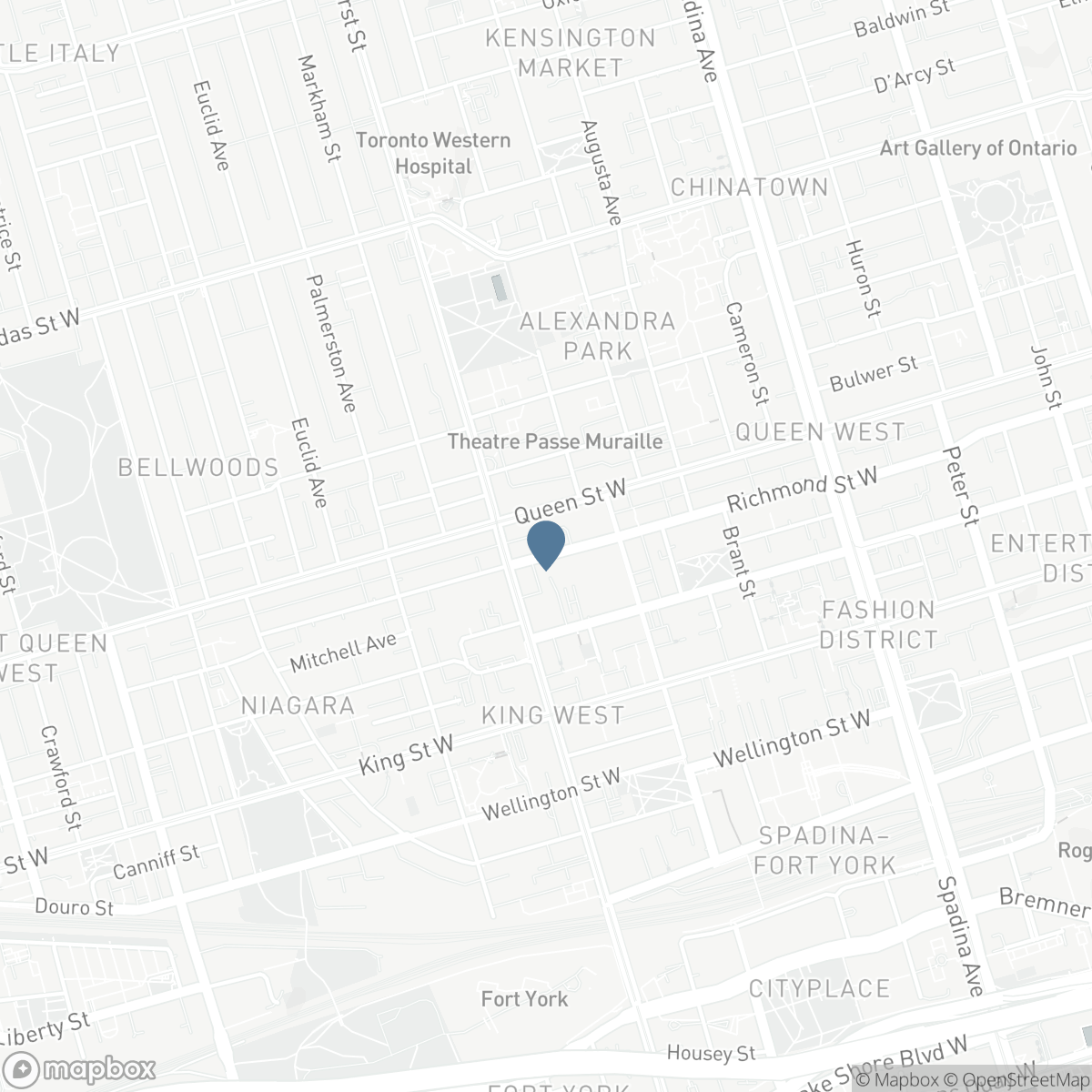 1106 - 608 RICHMOND STREET W, Toronto, Ontario M5V 0N9